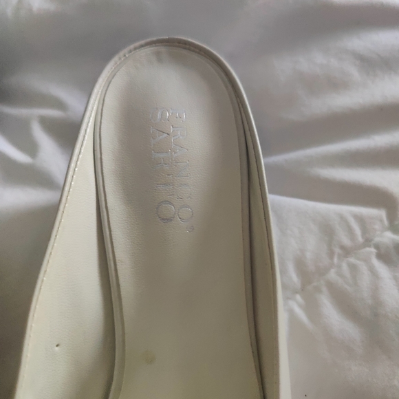 Franco Sarto white mules - Picture 3 of 3
